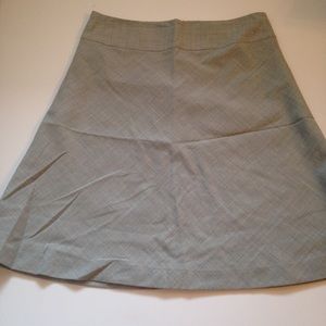 Gray fit and flare dress